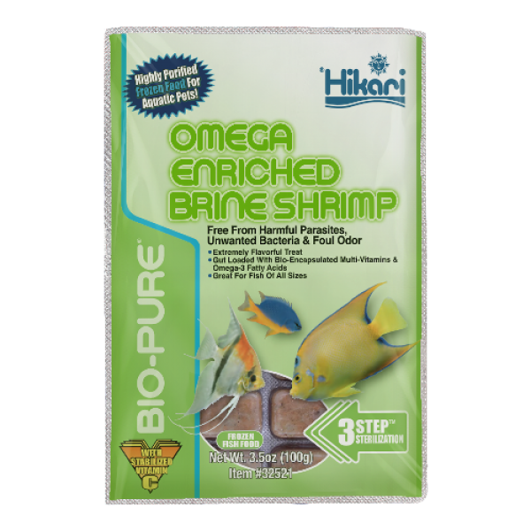 HIKARI OMEGA ENRICHED BRINE SHRIMP 100G