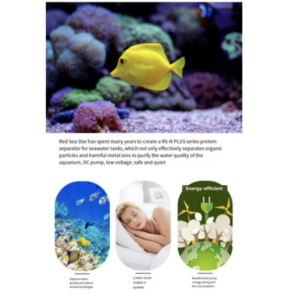 RED STARFISH PROTEIN SKIMMER - N PLUS SERIES