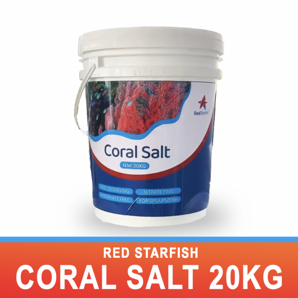 RED STARFISH CORAL SALT 20KG