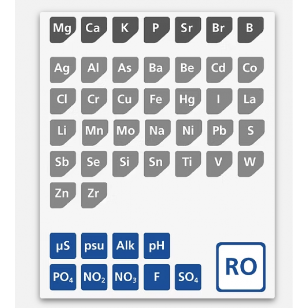 TROPIC MARIN ICP WATER ANALYSIS