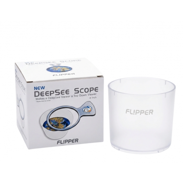FLIPPER DeepSee Scope 4-Inch Top Down Aquarium Viewer