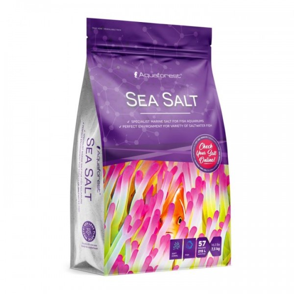 AQUAFOREST SEA SALT - (7.5KG) (22KG) (25KG)