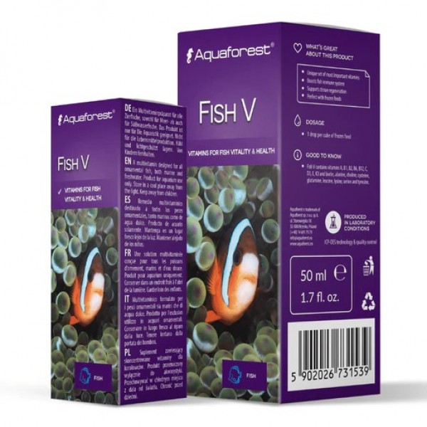 AQUAFOREST FISH V - (10ML) (50ML)