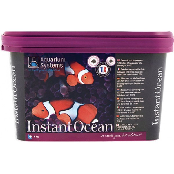 AQUARIUM SYSTEM INSTANT OCEAN SALT - 4KG