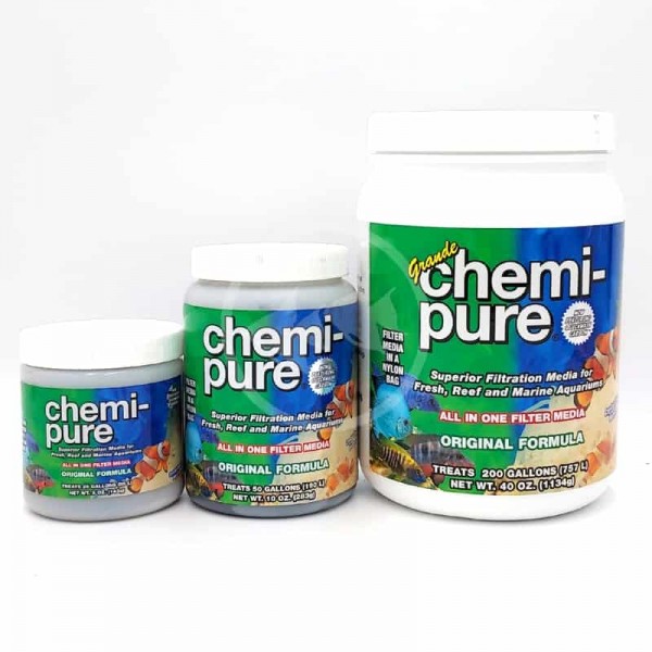 CHEMI -PURE ALL IN ONE FILTER MEDIA ORIGINAL FORMULA - (184G) (333G) (1134G)