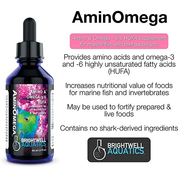 BRIGHTWELL AQUATICS AMIINOMEGA - 60ML