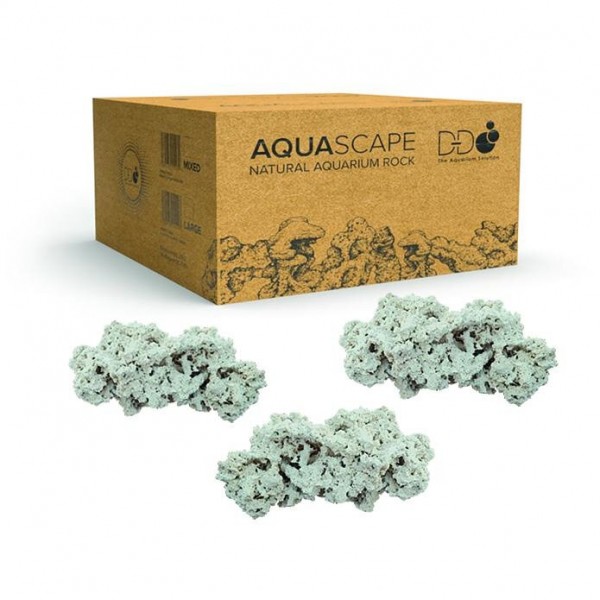 AQUASCAPE NATURAL AQUARIUM ROCK - 20KG MIXED BOX