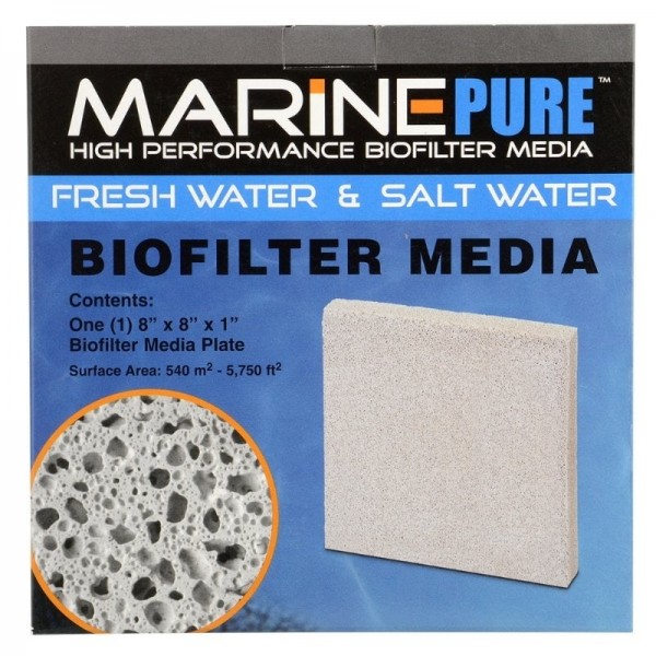 MARINE PURE BIOFILTER MEDIA PLATE - （8x8x1)