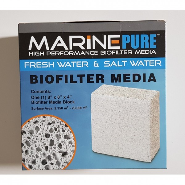 MARINE PURE BIOFILTER MEDIA BLOCK - 8x8x4