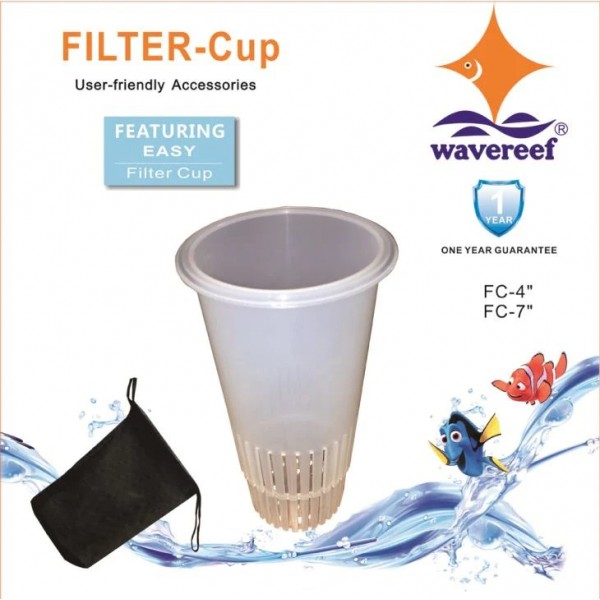 WAVEREEF FILTER CUP - (4INCH) (7INCH)