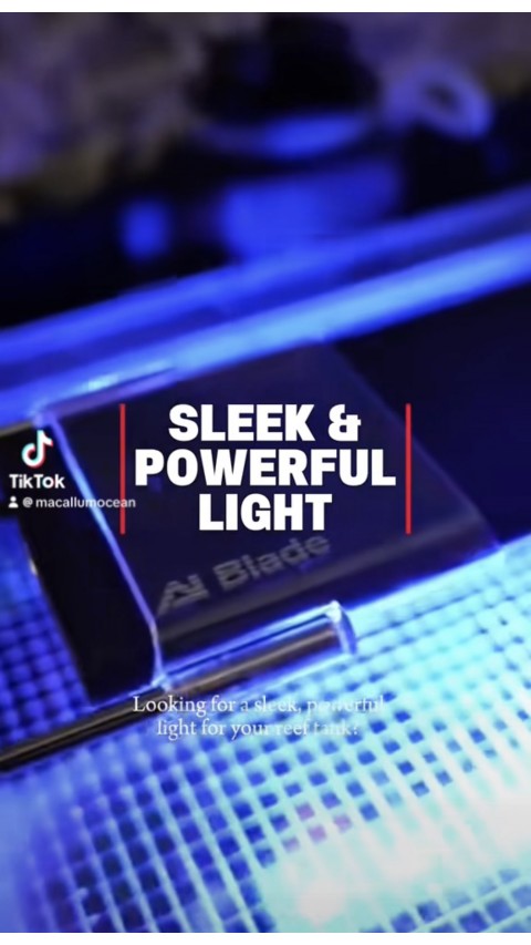 AI Blade- Slim & Powerful Reef LED
